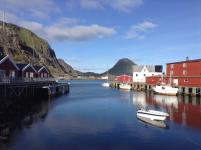 Norvège, Lofoten Rorbu à Mortsund